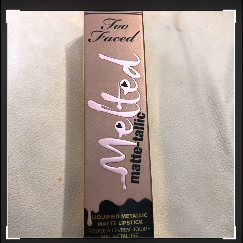 TooFaced Melted Matt-tellic YOUBETTERWORKIT Lipstk